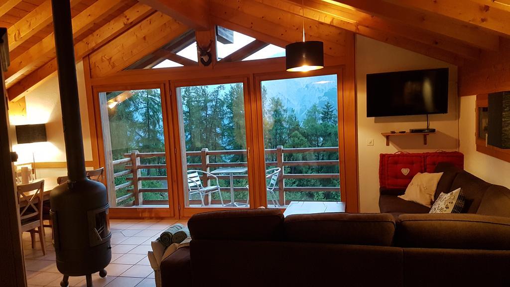 Chalet Chaperon Rouge Nendaz Exterior foto