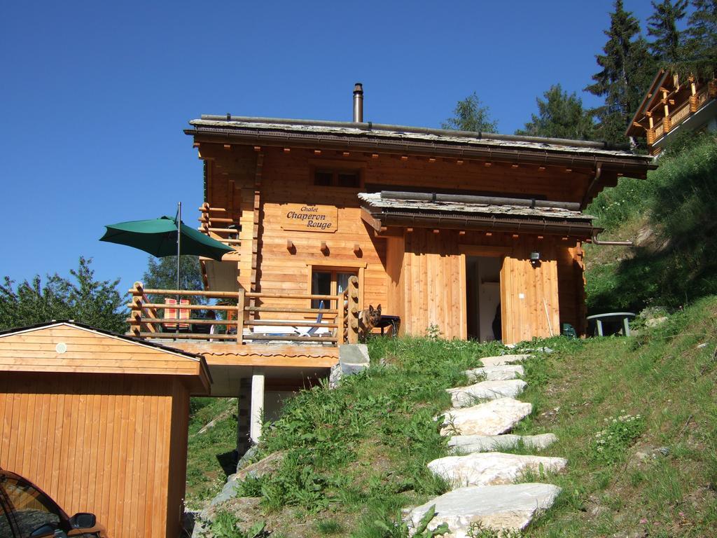 Chalet Chaperon Rouge Nendaz Exterior foto
