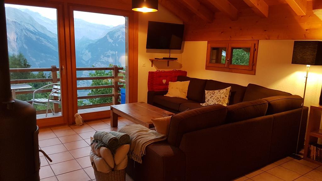 Chalet Chaperon Rouge Nendaz Exterior foto